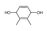 2,3-dimethylcyclohexa-2,5-diene-1,4-diol Structure
