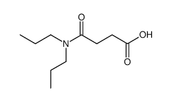 3-(N,N-dipropylcarbamoyl)propionic acid Structure