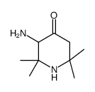 3-amino-2,2,6,6-tetramethylpiperidin-4-one结构式