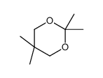 2,2,5,5-tetramethyl-1,3-dioxane Structure