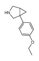 3-Azabicyclo[3.1.0]hexane,1-(4-ethoxyphenyl)-(9CI)结构式