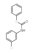 N-(3-chlorophenyl)-1-phenylsulfanyl-formamide结构式