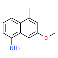 1-Naphthalenamine,7-methoxy-5-methyl-(9CI) structure