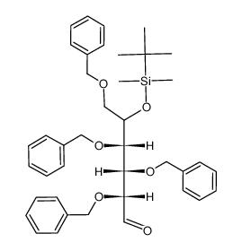 2,3,4,6-tetra-O-benzyl-5-O-(tert-butyldimethylsilyl)-L-idose Structure