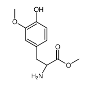 3-Methoxy-L-tyrosine methyl ester structure