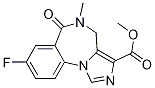 Methyl 8-fluoro-5-Methyl-6-oxo-5,6-dihydro-4H-benzo[f]iMidazo[1,5-a][1,4]diazepine-3-carboxylate structure