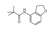 N-(2,3-dihydrobenzofuran-4-yl)pivalamide结构式