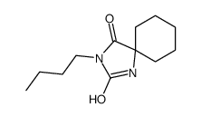 3-butyl-1,3-diazaspiro[4.5]decane-2,4-dione Structure