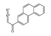 2-diazonio-1-phenanthren-2-ylethenolate结构式