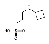 3-(cyclobutylamino)propane-1-sulfonic acid结构式