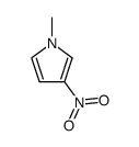1-methyl-3-nitropyrrole结构式