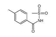 Benzamide, 4-methyl-N-(methylsulfonyl)- (9CI)结构式
