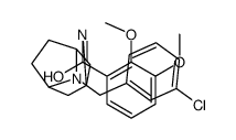 N-[8-[(3-chlorophenyl)methyl]-8-azabicyclo[3.2.1]octan-3-yl]-2,3-dimethoxybenzamide Structure