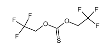 Bis(2,2,2-trifluoroethyl) Thionocarbonate结构式