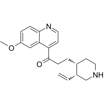 1-丙酮, 3-[(3R,4R)-3-乙烯基-4-哌啶基]-1-(6-甲氧基-4-喹啉基)-图片