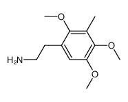 2-(2,4,5-Trimethoxy-3-methylphenyl)ethylamine结构式