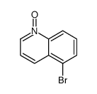 5-bromo-1-oxidoquinolin-1-ium结构式