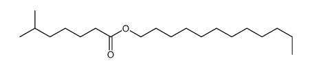 dodecyl 6-methylheptanoate结构式