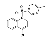 N-(p-toluenesulfonyl)-4-chloro-1,2-dihydroquinoline结构式