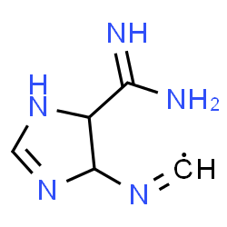 Methyl,[[5-(aminoiminomethyl)-4,5-dihydro-1H-imidazol-4-yl]imino]- (9CI) picture
