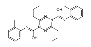 3,6-二丙基-N1,N4-二邻甲苯-1,2,4,5-四嗪-1,4-二羧酰胺结构式