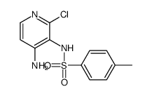 N-(4-amino-2-chloropyridin-3-yl)-4-methylbenzenesulfonamide Structure