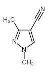 1,3-dimethyl-1H-pyrazole-4-carbonitrile structure