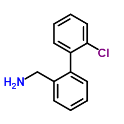 1-(2'-Chloro-2-biphenylyl)methanamine结构式