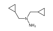 1,1-bis(cyclopropylmethyl)hydrazine Structure