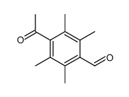 4-acetyl-2,3,5,6-tetramethylbenzaldehyde结构式