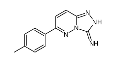 6-(4-methylphenyl)-[1,2,4]triazolo[4,3-b]pyridazin-3-amine Structure