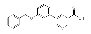 5-(3-苄氧基苯基)烟酸图片