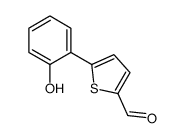 5-(2-hydroxyphenyl)thiophene-2-carbaldehyde Structure