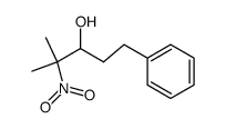 (+/-)-4-methyl-4-nitro-1-phenyl-3-pentanol Structure