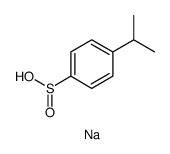 4-Propan-2-YlbenzenesulfinateSodium Structure