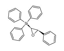 (Z)-1-Phenyl-2-triphenylsilyl-oxirane结构式