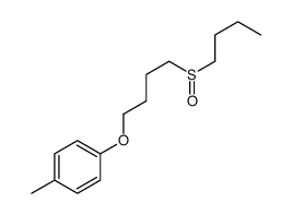 1-(4-butylsulfinylbutoxy)-4-methylbenzene Structure