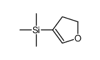 2,3-dihydrofuran-4-yl(trimethyl)silane结构式