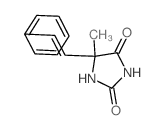 5-methyl-5-(2-phenylethenyl)imidazolidine-2,4-dione结构式
