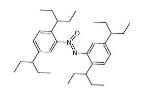 1,2-bis[2,5-di(pentan-3-yl)phenyl]diazene oxide Structure