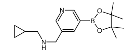 1-cyclopropyl-N-[[5-(4,4,5,5-tetramethyl-1,3,2-dioxaborolan-2-yl)pyridin-3-yl]methyl]methanamine picture