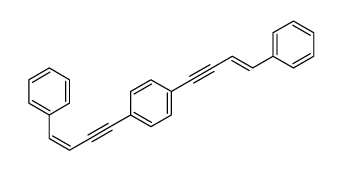 1,4-bis(4-phenylbut-3-en-1-ynyl)benzene结构式