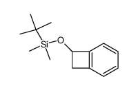 7-(t-butyldimethylsilyloxy)bicyclo[4.2.0]octa-1,3,5-triene Structure