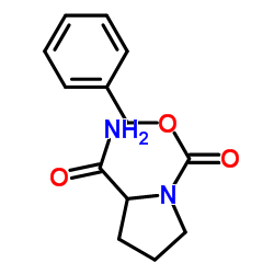 Benzyl 2-carbamoyl-1-pyrrolidinecarboxylate Structure