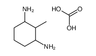 carbonic acid, compound with 2-methylcyclohexane-1,3-diamine (1:1) structure