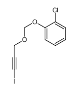 1-chloro-2-(3-iodoprop-2-ynoxymethoxy)benzene结构式