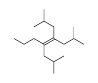 2,7-dimethyl-4,5-bis(2-methylpropyl)oct-4-ene结构式