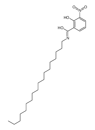 2-hydroxy-3-nitro-N-octadecylbenzamide Structure