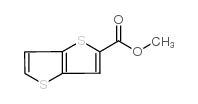 噻吩并[3,2-b]噻吩-2-甲酸甲酯结构式