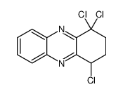 1,4,4-trichloro-2,3-dihydro-1H-phenazine结构式
